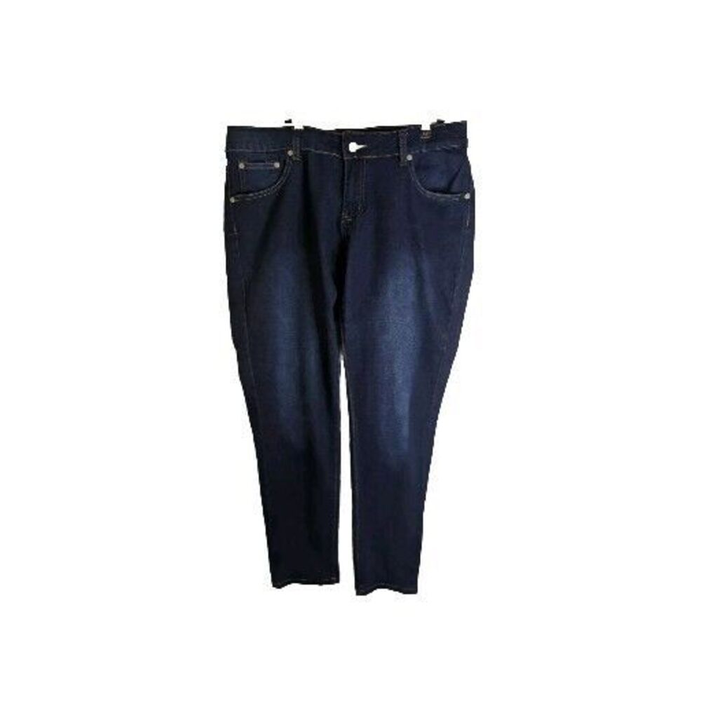 GOGO STAR Skinny Jeans Size 15 Juniors Dark Wash Blue Tiffany 35x31